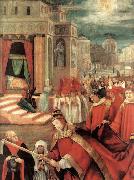 Grunewald, Matthias Establishment of the Santa Maria Maggiore in Rome Spain oil painting artist